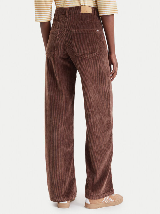 Roxy Roxy Auduma bikses Surf Crush ERJNP03727 Tumši brūna Relaxed Fit