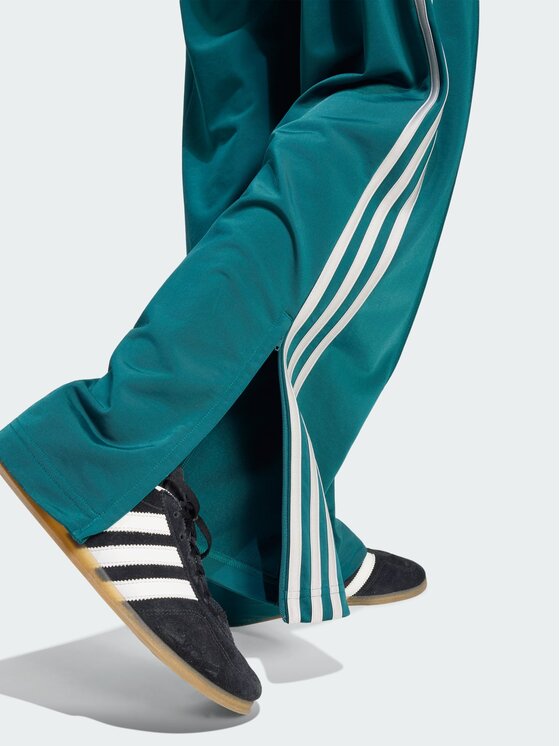 adidas adidas Παντελόνι φόρμας FIREBIRD Πράσινο Loose Fit
