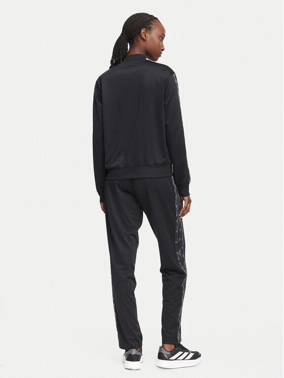 adidas adidas Tepláková souprava Essentials 3-Stripes KG1875 Černá Regular Fit