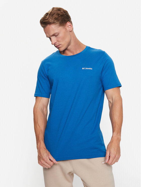 Columbia T-krekls Rapid Ridge™ Back Graphic Tee II Zils Regular Fit