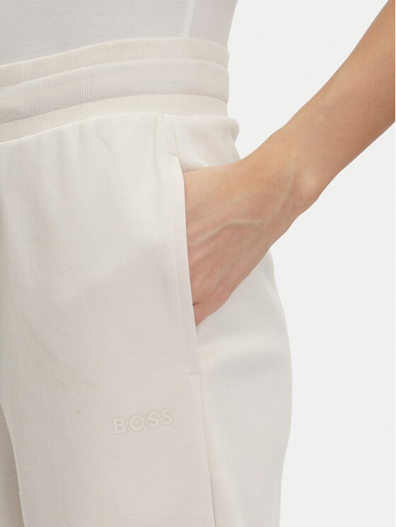 BOSS BOSS Pyžamové šortky Cp Stripe_Shorts 50539981 Écru Relaxed Fit