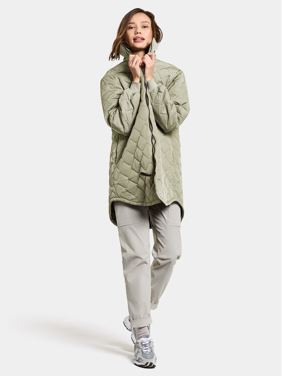 Didriksons Didriksons Cappotto invernale Gabbi 505048 Verde Regular Fit