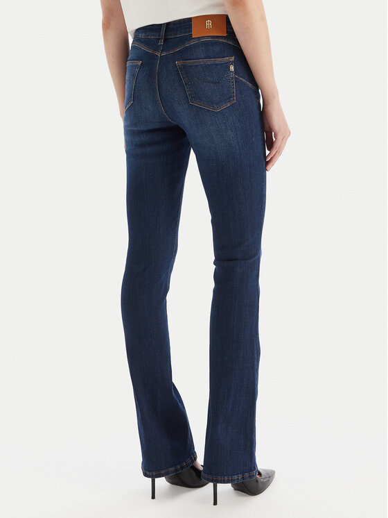 Fracomina Fracomina Traperice FP25WV8020D46002 Plava Bootcut Fit