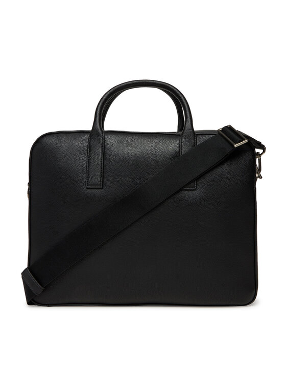 Calvin Klein Calvin Klein Portatīvā datora soma Raised Commuter LV04D3157G Melns