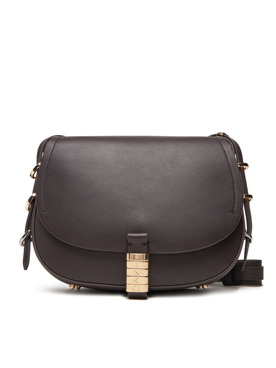 Geantă PINKO Saddle Classic PE 25 PLTT 103830 A270 Maro