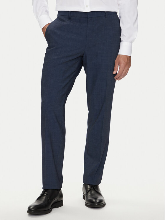 HUGO Hugo Uzvalks Henry/Getlin232X 50495717 Tumši zils Slim Fit