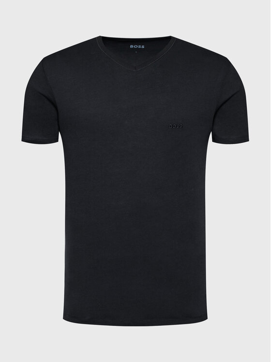 BOSS Boss 3 db póló Classic 50475285 Fekete Regular Fit