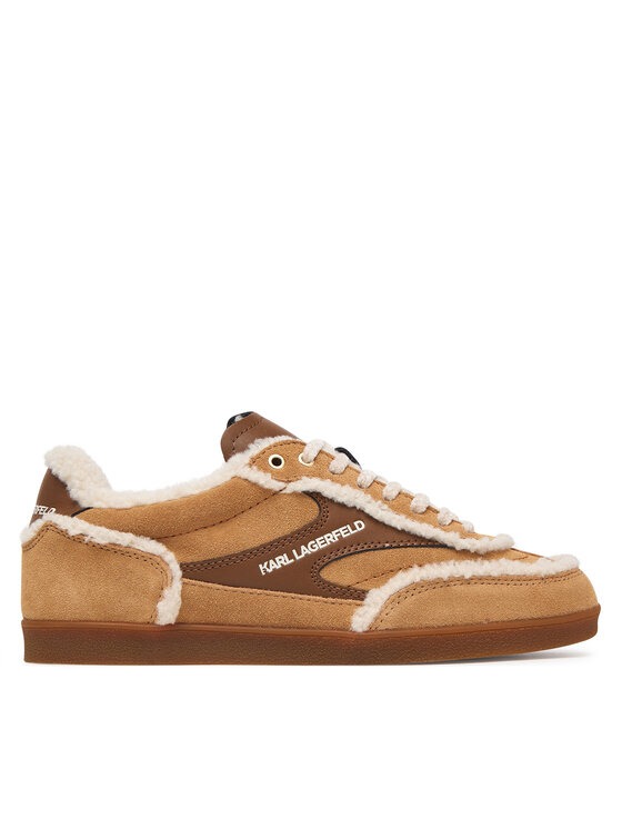 KARL LAGERFELD KARL LAGERFELD Sneakersy Kandidate KL63857L Beżowy