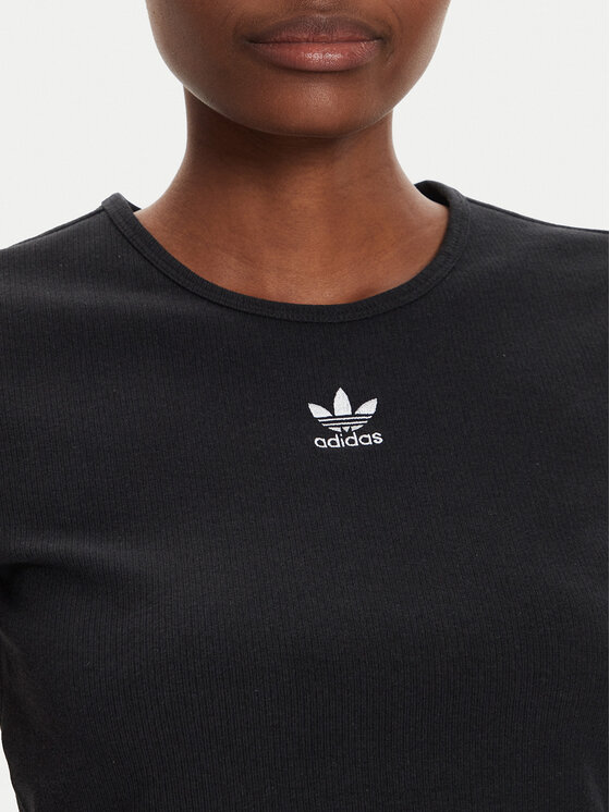 adidas adidas T-shirt Essentials II8057 Crna Slim Fit