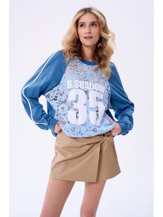 blue shadow blue shadow Tunika Bosti Niebieski Regular Fit
