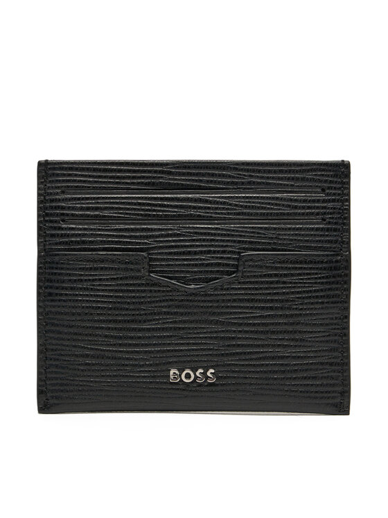 BOSS BOSS Sada peňaženka a puzdro na karty Gift-boxed 50536901 Čierna
