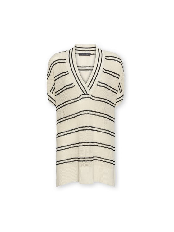 Elena Mirò Elena Mirò Sweter M600Z000741N0A1 Biały Over Fit