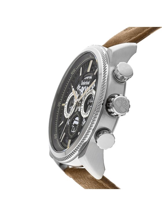 Timberland Timberland Zegarek Hadlock TDWGF2200704 Brązowy