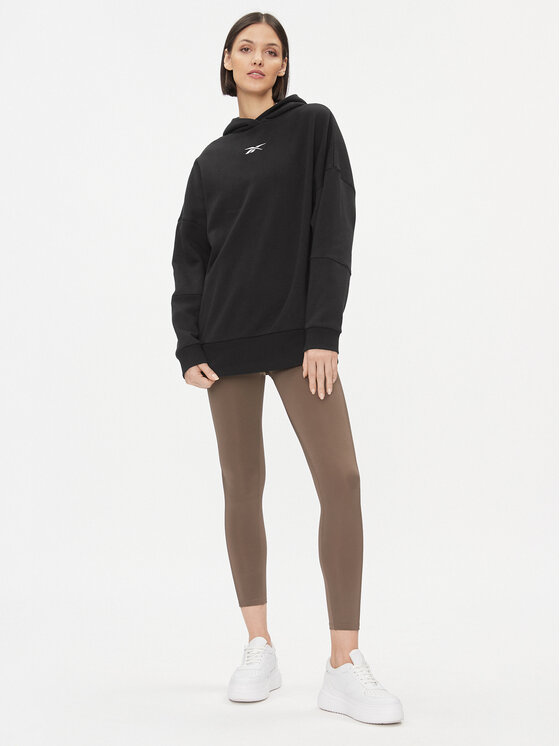 Reebok Reebok Μπλούζα Lux H51828 Μαύρο Oversize