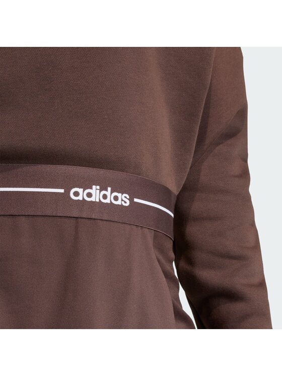 adidas adidas Bluza techniczna 158863 Brązowy Loose Fit