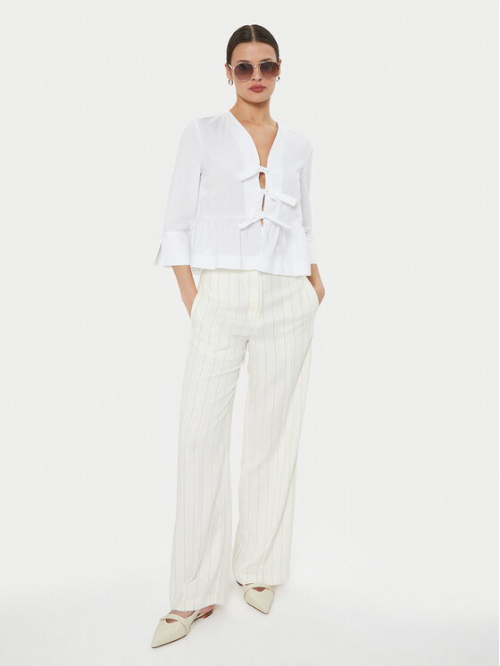 ViCOLO ViCOLO Μπλουζάκι TB1518 Λευκό Regular Fit