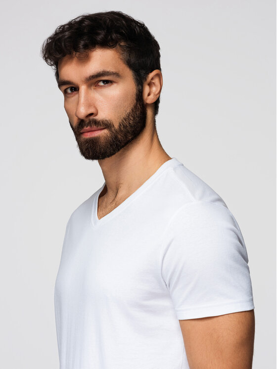 Ombre Ombre Komplet t-shirtów OM-TSBS-0281 Kolorowy Regular Fit