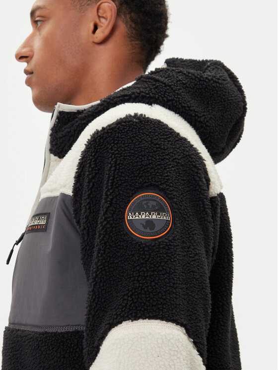 Napapijri Napapijri Полар Yupik NP0A4GNS Черен Regular Fit