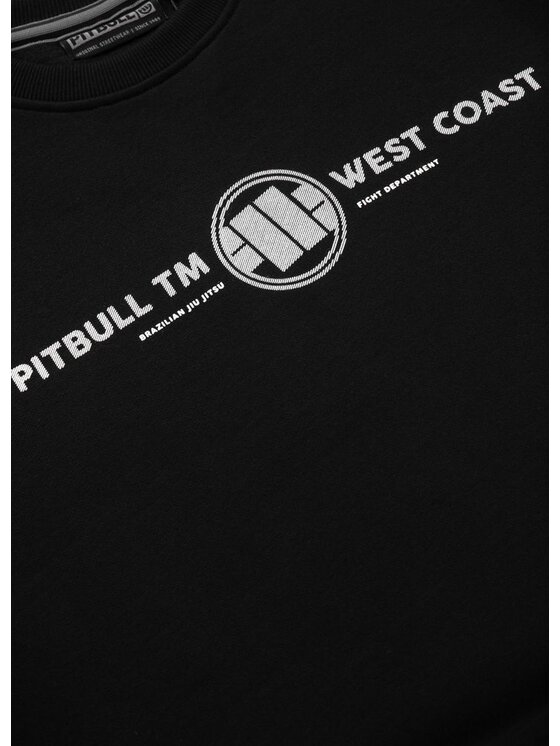 PITBULL PITBULL Bluza Keep Rolling Czarny Regular Fit
