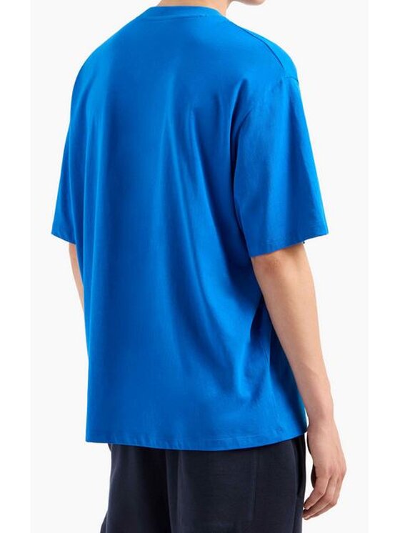 Armani Exchange Armani Exchange T-Shirt 6DZTJGZ J8EZ 15DS Niebieski Regular Fit