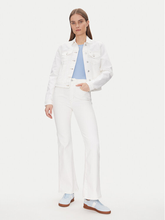 Tommy Jeans Tommy Jeans Джинси Sylvia Hgh Flr Bg4293 DW0DW20032 Білий Regular Fit