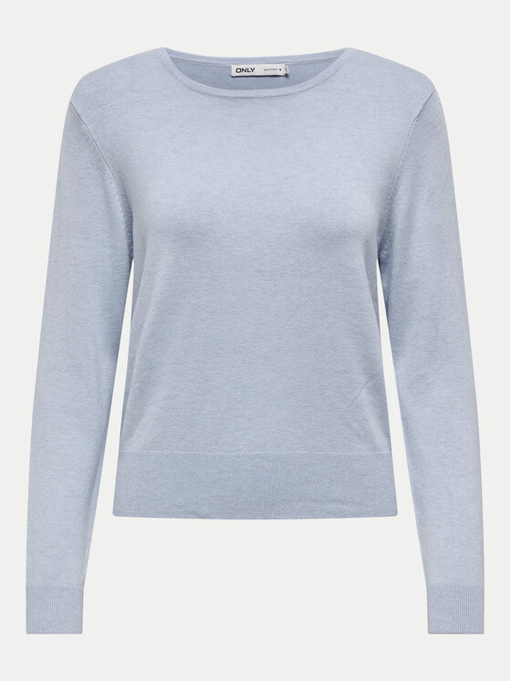 ONLY ONLY Maglione Venice 15333989 Celeste Regular Fit