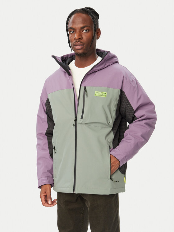 Billabong Ziemas jaka EBYJK00160 Zaļš Regular Fit