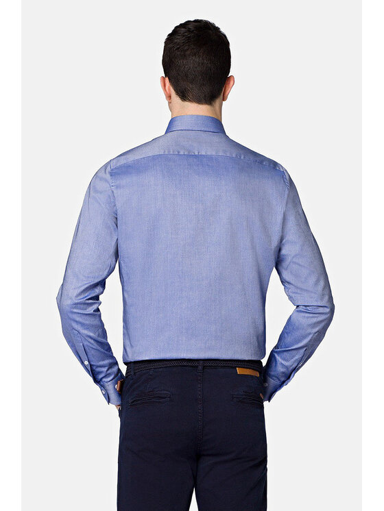 Lancerto Lancerto Koszula Luna 2 KO051118000047 Niebieski Regular Fit