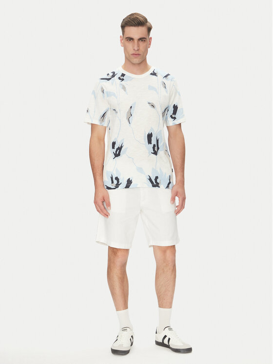 Jack&Jones Jack&Jones Majica Palermo 12279351 Bela Regular Fit