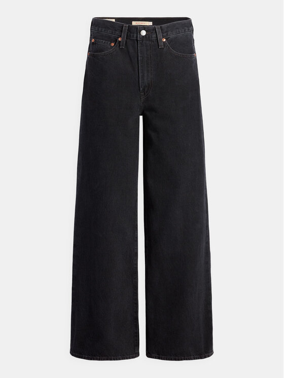 Levi's® Levi's® Jeansy Ribcage A6081-0001 Černá Wide Leg