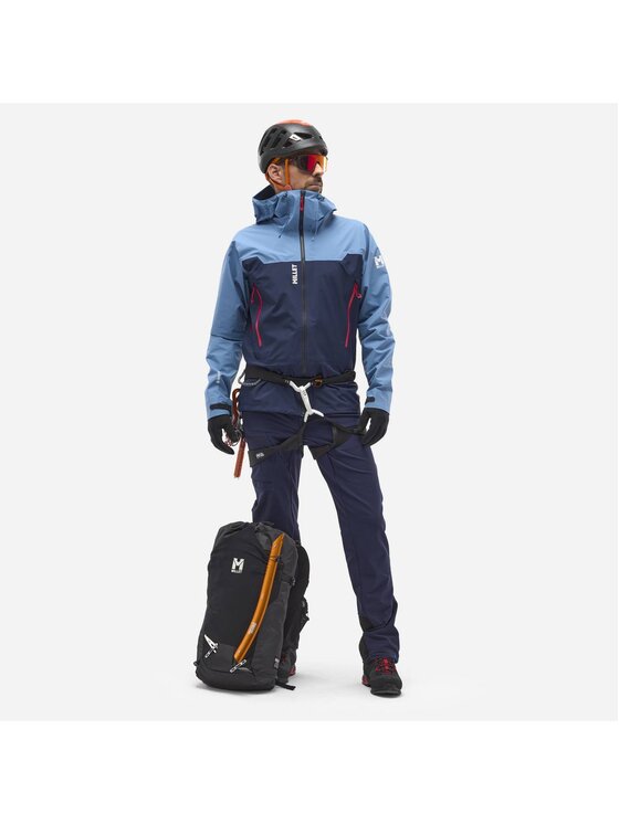 Millet Millet Kurtka przeciwdeszczowa Kamet Light Gtx Jkt M Niebieski Active Fit