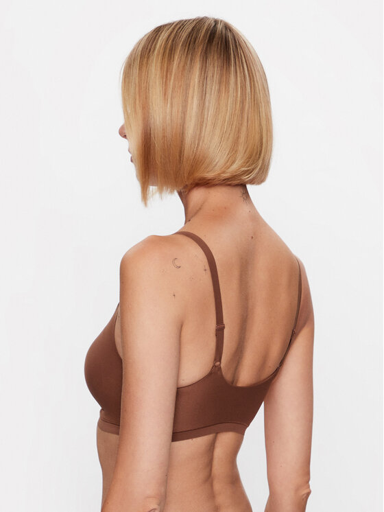 Chantelle Chantelle Top nedrček Soft Stretch C16A20 Rjava