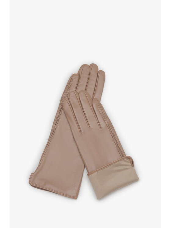 Estro Estro Guanti da donna ER00118424 Beige