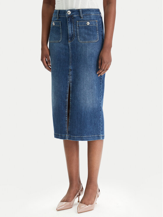 Liu Jo Liu Jo Jeans krilo UA6259 D0275 Modra Regular Fit