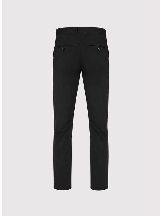 Pako Lorente Pako Lorente Spodnie materiałowe P25SB-WX-001 Czarny Classic Fit