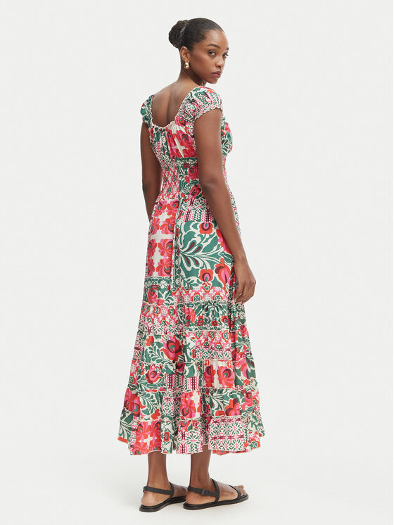 Iconique Iconique Sommerkleid Shirley IC26-096 Bunt Regular Fit