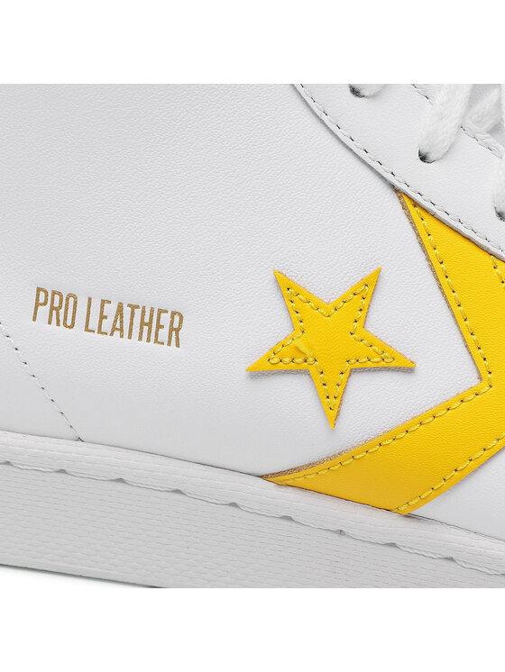 Converse Converse Сникърси Pro Leather Mid 166812C Бял