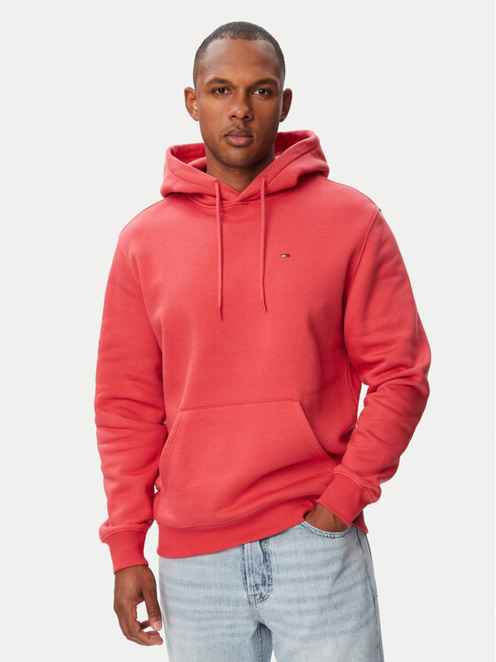Tommy Jeans Hanorac DM0DM20742 Roșu Regular Fit