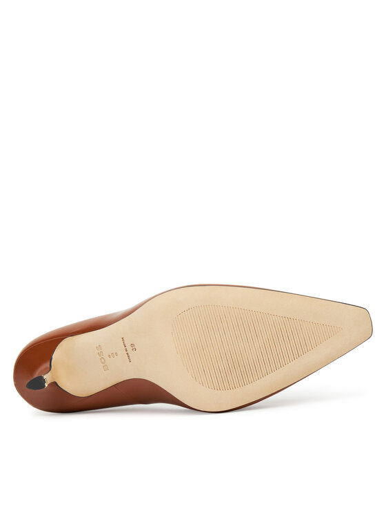 BOSS BOSS Pantofi cu toc subțire Charlize 50548509 Maro