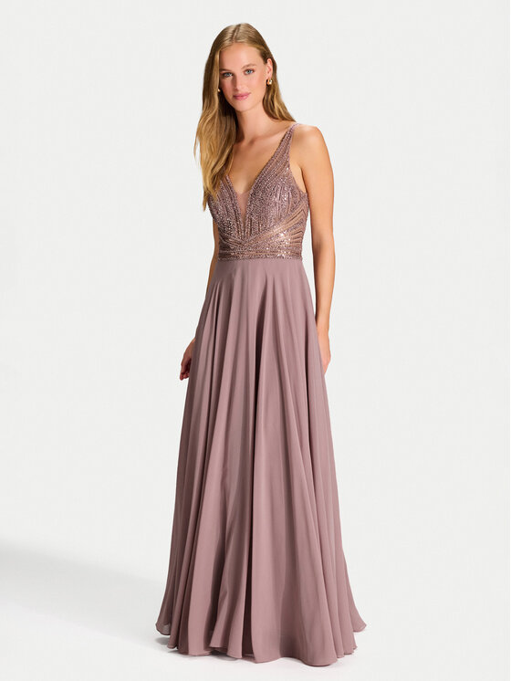 Hey Kyla Hey Kyla Rochie de seară 5AG015HK Roz Regular Fit