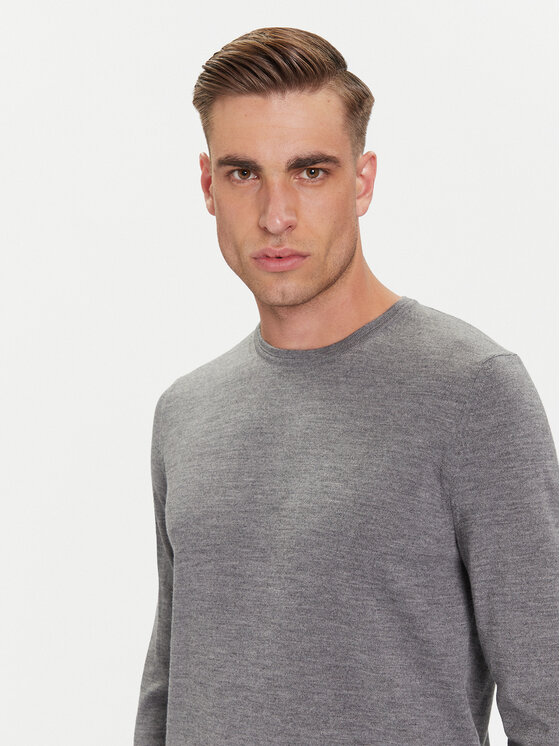 JOOP! JOOP! Megztinis 17 Jk-01Denny 30032601 Pilka Modern Fit