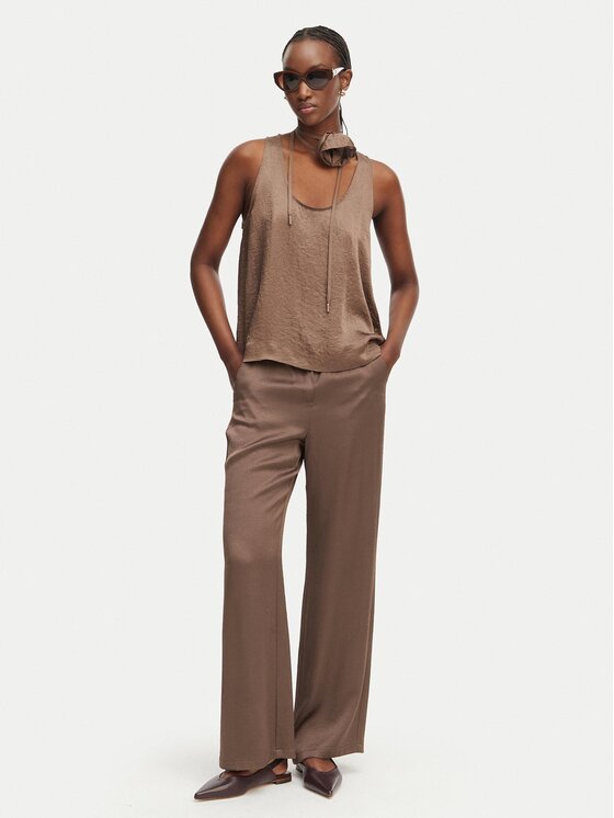 Marella Marella Top Apogeo 2613161045 Smeđa Regular Fit