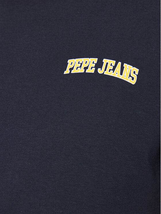 Pepe Jeans Pepe Jeans T-Shirt Ronson PM508708 Tmavomodrá Regular Fit