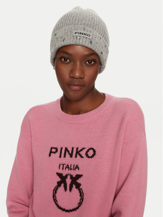 PINKO Pinko Шапка Serengeti Cuffia 104326 A27A I17 Сив