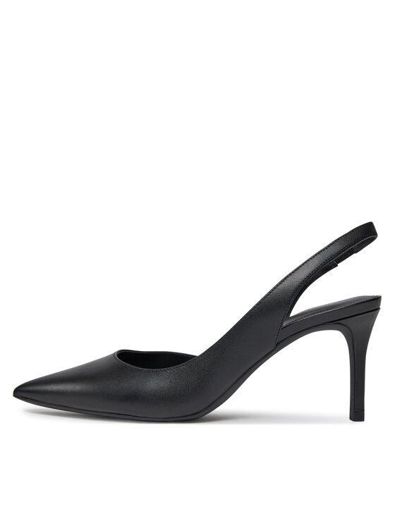 MICHAEL Michael Kors MICHAEL Michael Kors Pantofi cu toc subțire Alina Flex Sling Pump 40R4HNMP1L Negru