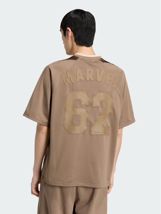 adidas adidas T-Shirt 168394 Beżowy Loose Fit