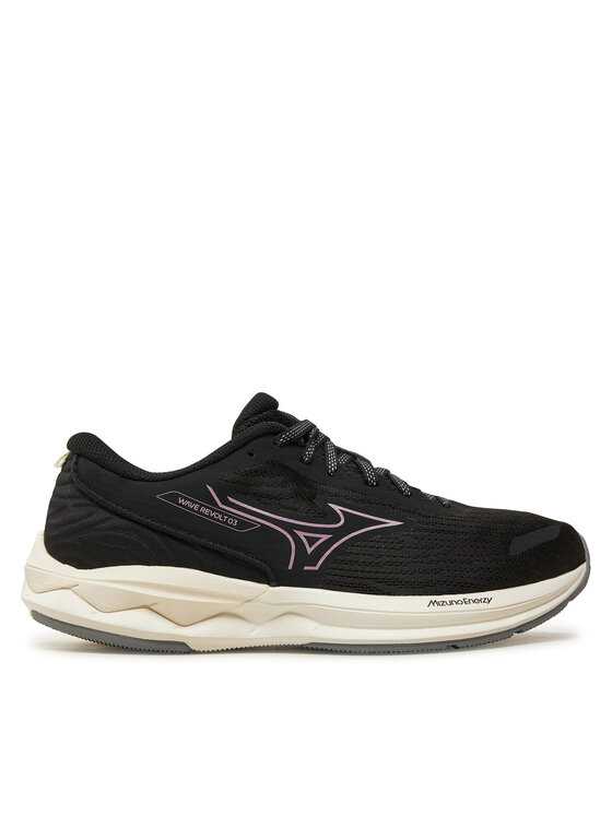 Mizuno Skriešanas apavi Wave Revolt 3 J1GD2481 Melns