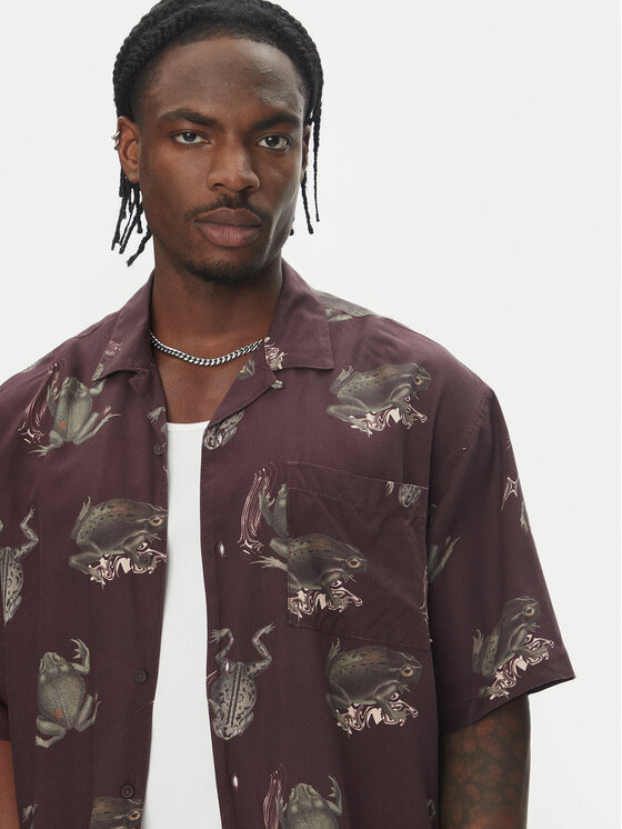 Element Element Ing Resort ELYWT00177 Bordó Regular Fit