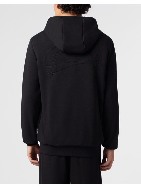 PHILIPP PLEIN PHILIPP PLEIN Felpa 31118 Nero Athletic Fit