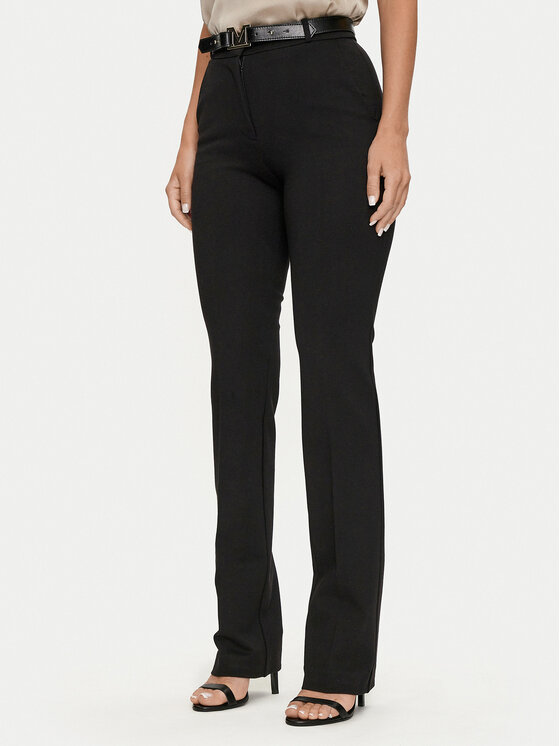 Marciano Guess Marciano Guess Pantaloni di tessuto 4YGB23 6375Z Nero Regular Fit